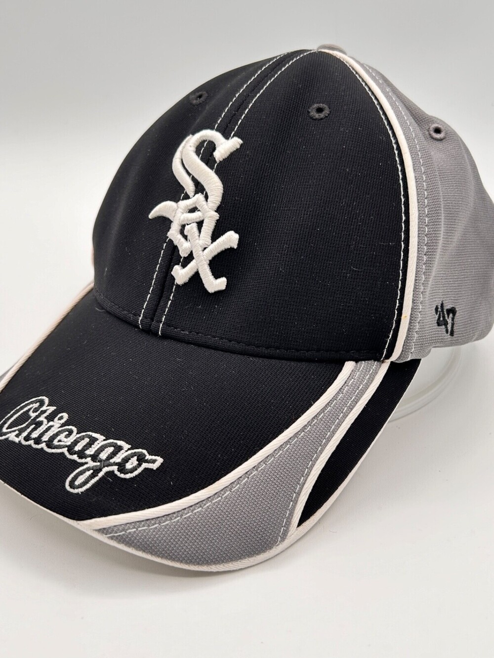 Vintage? Chicago White Sox MLB '47 Black & Gray Adjustable Baseball Cap